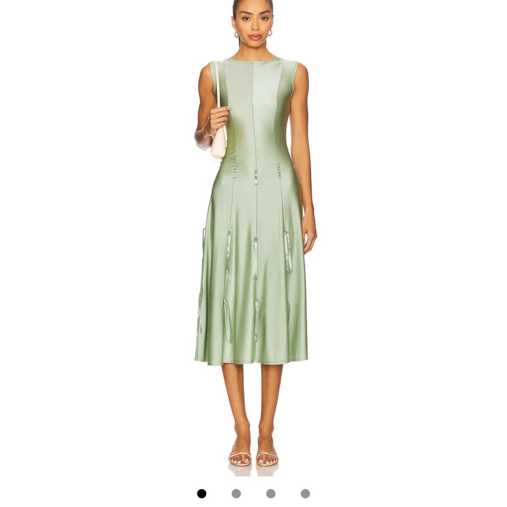 BUCI HEIRESS DRESS IN SAGE